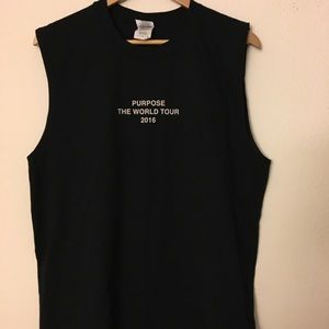 Purpose Tour Bieber Muscle T